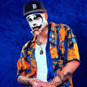 Parker Day Instagram - MMFWCL

I saw ICP in San Francisco around 2010. Me and my friends got doused by their Faygo cannons, coated with a sticky root beer slime. My friend’s poorly done juggalo makeup ran down his face, like the tears of a clown. 

Model: Nik @nikvitaly 
Mood: Horny
Sign: Leo
Prop: Playing Cards
Background: Blue 

Crew: @becomingeden @ariasburdelli