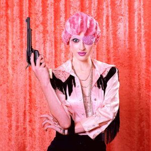Parker Day Instagram - Anyone up for a game of Russian roulette?

Model: Mantis @prayformantis 
Mood: Crazy
Sign: Gemini
Prop: Revolver
Background: Peach

Crew; @becomingeden @ariasburdelli