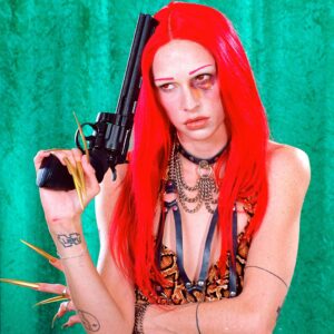 Parker Day Instagram - Model: Sara @saracummings 
Mood: Bratty
Sign: Sagittarius
Prop: Revolver
Background: Green

Crew: @mayavelii @ariasburdelli