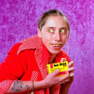 Parker Day Instagram - Caffeine gremlin 😬

Model: Magi @orincalcagne 
Mood: Manic
Sign: Aquarius
Prop: No-Doz
Background: Purple