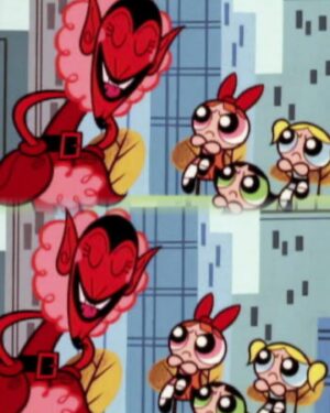 Pataradanai Setsuwan Instagram - “HIM” ตัวจุ่มซีเครทจาก POWERPUFF GIRL 55555555555555
Happy birthday to @NISAMANEE_NUTT 🎂❤️

My favorite villain as a child “HIM” from POWERPUFF Girls.
A QUEER ICON! Denaturalizing the binary order culturally assented as “normal” between sex (male/female) and gender (masculine/feminine). The character presents a discrepancy between his name and appearance. Santos, G., Mancio, C. P., & Maranho, E. (2019).

Make up by @bitoeymakeup 
Hair by @kerkkim
Outfit by @k_n______