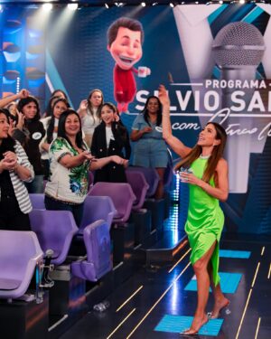 Patrícia Abravanel Instagram - O Programa Silvio Santos de Dia dos Pais está no ar!!! 
#ProgramaSilvioSantos 

📸 @gabrielcardosofoto