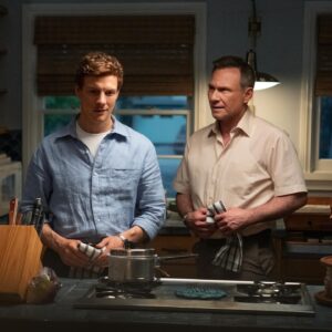 Patrick Gibson Instagram - First look photos of Dexter Original Sin… soo much more to come 🩸