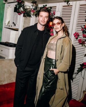 Patrick Schwarzenegger Instagram - HOW COOL?!?! 

Loved getting to see these new @emporioarmani billboards with @realbarbarapalvin !!! So surreal!! 

#eaeyewear #eawatches #emporioarmani