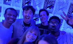 Patty Guggenheim Instagram - What an exceptionally fun time. Thank you @comic_con ! Thanks for being you. Thank you @thegroundlings ! Thanks also for being you. Was so honored to be up there with these LEGENDS. !. #sdcc