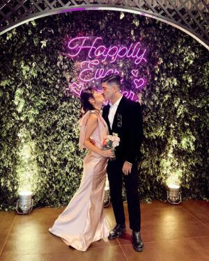 Paty Leda Instagram - … e viveram felizes para sempre! 🥹👰🏼‍♀️💍🤵🏻‍♂️💖