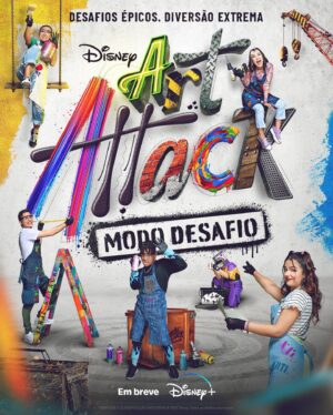 Paty Leda Instagram - VEM AÍ ART ATTACK: MODO DESAFIO NO @disneyplusbr!!! 😱🎨😭🖌️💖 tá mais perto do que a gente imagina, não consigo acreditar 🥹🫶🏻