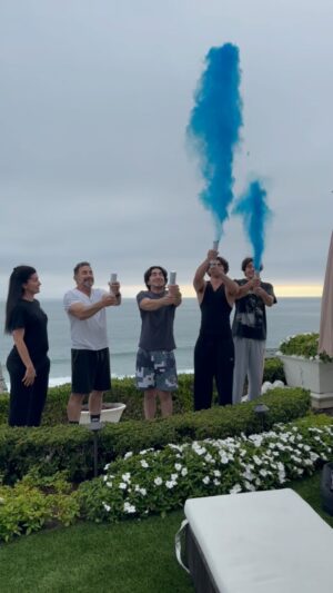 Paul Nassif Instagram - SURPRISE! We’re having a… BOY!!!! We can’t wait to meet you & we love you so much already, Baby Nassif! 💙 

#pregnancyannouncement #genderreveal