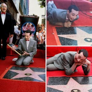 Paul Reubens Instagram - 🌟 Throwback to the day a star was “born”! 🌟 On this day in 1988, Pee-wee Herman got his very own star on the Hollywood Walk of Fame @hwdwalkoffame, right in front of his favorite toy store @hollywoodtoysandcostumes! 

At the ceremony, he joked, "Anybody who I stepped on to get to the top can come down here every day after this and step on me!" 😂

If you’re ever in Los Angeles, you can step on, and take a picture with, his star at 6562 Hollywood Boulevard! 

(And, yes, it really says “Pee-wee Herman”!)

#PeeweeForever