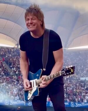 Paul Sidoti Instagram - Wow.. what an incredible, fun-filled, memorable summer in Europe this was!! The summer of 2024 will go down as the most rewarding, remarkable experience in my professional career as a musician.. The record-breaking numbers this tour has generated on a global scale will never be matched and to be a small part of it is truly humbling.. Years from now I’ll be able to tell my kids what their dad was part of and that brings me such joy and happiness.. I have to thank my amazing wife @ashsidoti for flexing her superpowers as a music executive while raising our two children (one as a newborn) while I was gone for 4 months and our kids for understanding.. Ashley, your support is unwavering and I love you so much for all you are.. To the fans, my gosh there are no words to describe your incredible loyalty and love you have shown us.. You know you are the best of the best and have been from day 1.. To our incredible team of management and crew who make our jobs as smooth as can be and operate at the very top of their game, 1000 percent every single day, thank you.. And to Taylor… thank you for another massive trip around the world on this amazing musical journey.. Much love always.. Wembley Stadium, our 8th and final sold out show here of another 93,000 people tonight, just wow.. See you all in October! ❤️🎸 @taylorswift #theerastour