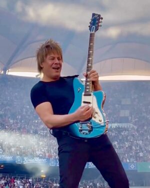 Paul Sidoti Instagram - Wow.. what an incredible, fun-filled, memorable summer in Europe this was!! The summer of 2024 will go down as the most rewarding, remarkable experience in my professional career as a musician.. The record-breaking numbers this tour has generated on a global scale will never be matched and to be a small part of it is truly humbling.. Years from now I’ll be able to tell my kids what their dad was part of and that brings me such joy and happiness.. I have to thank my amazing wife @ashsidoti for flexing her superpowers as a music executive while raising our two children (one as a newborn) while I was gone for 4 months and our kids for understanding.. Ashley, your support is unwavering and I love you so much for all you are.. To the fans, my gosh there are no words to describe your incredible loyalty and love you have shown us.. You know you are the best of the best and have been from day 1.. To our incredible team of management and crew who make our jobs as smooth as can be and operate at the very top of their game, 1000 percent every single day, thank you.. And to Taylor… thank you for another massive trip around the world on this amazing musical journey.. Much love always.. Wembley Stadium, our 8th and final sold out show here of another 93,000 people tonight, just wow.. See you all in October! ❤️🎸 @taylorswift #theerastour