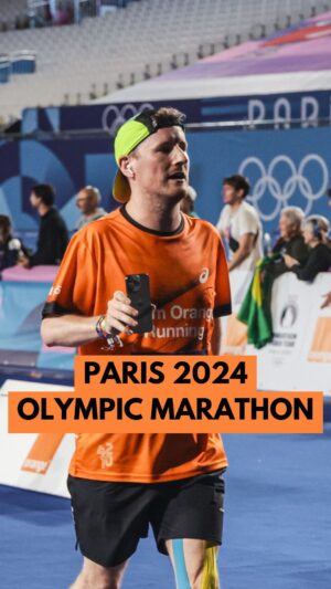 Paul Taylor Instagram - The Paris 2024 Olympic Marathon…Thank you @paris2024 and @teamorangerunning ❤️. I’m going to sleep.
