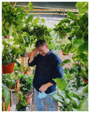 Paul Tellefsen Instagram - My new housemate @gage_forster is officially a father of two ... plants. #plantdaddy
.
#houseplants #plants #shotoniphone