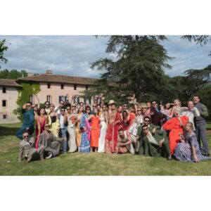 Pearl Mackie Instagram - ✨4th May 2024 ✨
Can’t believe it’s been 3 months since we said ‘I do’! 
Been on cloud 9 ever since (and honestly it’s taken us that long to go through all 3112 photos!) 
It’s hard to encapsulate just how joyous the day was, but @markward_photography did a phenomenal job! Being surrounded by the love and laughter of our friends and family was truly the honour of our lives. Thank you all for being there with us, and for everything you did to help. We’re all one big magical family now! 
Special shout out to Clementine @awardweddings the best Wedding Planner ever, it was the wedding of our dreams and we really couldn’t have done it without you! 
To our wonderful friend @dandelgado_ thank you for doing both our faces and for making us look insanely hot!! We have never felt more beautiful. 
To the amazing Nikeen @asar_london thank you for your kindness, patience and care through all 257 fittings of Pearl’s incredible outfit, it was so wonderful to work with you! 
Thank you to @basha3 for marrying us in the best ceremony ever and to @shvornemarks for being the sassiest MC we could have ever dreamed of. @remmiemilner your reading was perfect. Thank you to Best Man @harryrana1 and Best Women @livia_lucy and @katestirz for your hilarious and heartfelt speeches. @tallulahf @juliadaviee @marieoconnor87 @lucy_blandford @humihoops @josuggles and @miche11e.x you gals are the best. @daisydorismay thank you for your Doris Doodles!! 
@nigelilley and @petercaulfield we will never forget you playing and singing us down the aisle for as long as we live. @lookalittleharder and @luusin you two are the best ushers who ever ushered. Apart from Usher. 
To my wife, I cannot wait to live the rest of my life with you. I promise to try to make each day feel as special as this day was. Though with potentially less rosé. 
I love you. ❤️🥂🎉
Venue @domainedubeyssac @domainedubeyssacoff 
D-Day coordinators @wedding_whisperer_france & @florianblanquet 
Florist @mimo.designerfleuriste 
Caterer @holocene.tlse 
Make up by @dandelgado_ 
Kam’s Lehenga @mongasuk 
Pearl’s Top and Skirt @asar_london 
Pearl’s braids by the one and only @momoshair 
Kam’s hair by @hairbysidd 
Mehndi by @mehndibymanii