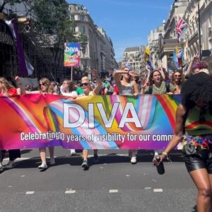 Pearl Mackie Instagram - HAPPY PRIDE EVERYONE!! 🏳️‍🌈🏳️‍⚧️🏳️‍🌈🏳️‍⚧️🏳️‍🌈🏳️‍⚧️🏳️‍🌈🏳️‍⚧️

Eternally proud to march in the @prideldn parade with @divamagazine celebrating 30 years of their amazing publication, eternally proud to be on the @guardian Pride Power list 2024 - thank you @diversityriley! Proud of my amazing WIFE and proud of our dynamic, resilient and incredible community! Thank you @sambasisterscollective for bringing the vibessssssss! 

#transyouthareloved #protecttranskids #loveislove #pride #happy #queer #proud