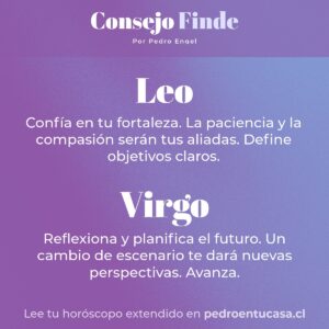 Pedro Engel Instagram - Mi consejo para el finde 💜