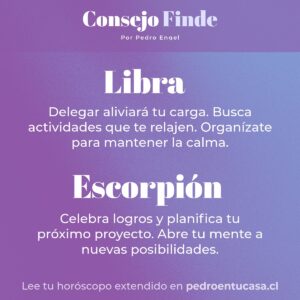 Pedro Engel Instagram - Mi consejo para el finde 💜