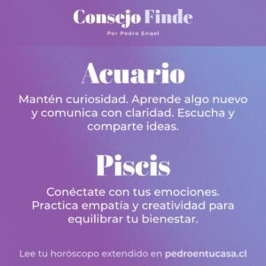 Pedro Engel Instagram - Mi consejo para el finde 💜