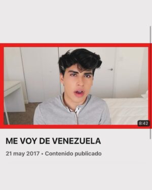 Pedro Figueira Instagram - VENEZUELA LIBRE 🇻🇪 Hace 7 años me fui de mi país buscando un mejor futuro y anhelo volver.