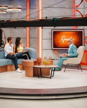 Pedro Guedes Instagram - Hoje no Programa do @gouchatvi uma conversa sobre a vida e o amor 💛 Obrigada @mlgoucha é sempre um prazer estar na sua companhia 🙏