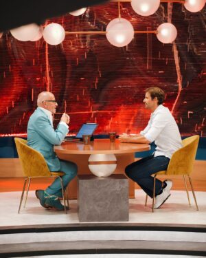 Pedro Guedes Instagram - Hoje no Programa do @gouchatvi uma conversa sobre a vida e o amor 💛 Obrigada @mlgoucha é sempre um prazer estar na sua companhia 🙏