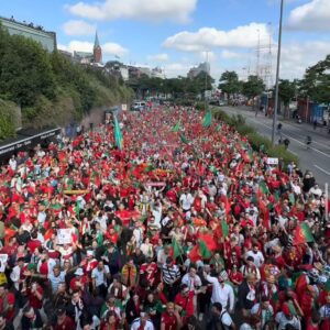 Pedro Ribeiro Instagram - Há uma ligação emocional, de crença, generosidade e coração, que é muito própria da Seleção Nacional. Porque as pessoas sentem-se representadas e gostam disso. Sentem que fazem parte e que aqui todos são do mesmo, há essa paz de espírito. E porque se reconhece a possibilidade de glória ali por perto, sempre à espreita. É que temos muitos jogadores muito bons. 
Para lá do penálti que se falha, das seis horas sem marcar um golo, da equipa não só acomodar como não se desmoronar com a necessidade de não serem sempre onze, mas dez mais um…para lá da frustração de se sentir que se esteve tão perto, há uma relação preciosa e única com os adeptos e a certeza de que quem tem Diogo Costa, Vitinha, Ruben Dias, Rafael Leão, Nuno Mendes, Palhinha, João Cancelo, Bernardo Silva, Bruno Fernandes entre tantos outros, pode e deve estar optimista. Somos uma das melhores seleções do mundo. Podemos jogar melhor, e começar a marcar golos, e, mais tarde ou mais cedo, acabará o constrangimento que nasce de gratidão e respeito por um jogador que nos deu já tanto, tanto, tanto. As despedidas são por natureza dolorosas. 
Os adeptos que cantam o cântico “Sou... de Portugal, eu sou. Para todo o lado eu vou... para te ver ganhar”
mereciam que a bola do Félix tivesse entrado. E merecem que este elo seja cuidado e preservado. Como? Aprendendo com esta oportunidade perdida.
Tomando as decisões certas, com coragem e competência, da próxima vez. Mas com a certeza de que não somos melhores que os outros que também são muito bons. Espanha, Alemanha, França, Inglaterra. A boa notícia é que eles também não são melhores que nós. Andamos com eles ali no topo, na luta. 
Obrigado, @portugal , há estrada para andar e a gente vai continuar.