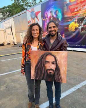 Pedro Tatanka Instagram - Não cabe em mim a alegria por ter pintado o rosto deste grande, grande artista @tatankaman 

Obrigada @xicofernandes 
Obrigada @tatankaman 
Obrigada @theblackmamba_oficial
 ❤️❤️❤️❤️❤️❤️ vocês são únicos, são clássicos, são lendários 😄31 maio 2023
.
.
.
.
.
.
.
.
.
.
#artistasportugueses #realism #art #oilpaintings #artes #canvas #canvasart #canvaspainting