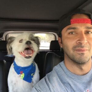 Pej Vahdat Instagram - Happy 10th birthday to our baby boy Charlie! The joy you’ve brought into my life is unmatched. What a ride it’s been and it’s only just begun. I love you cha cha! Here’s to another 10 and beyond. #charlie #chuppy #chacha