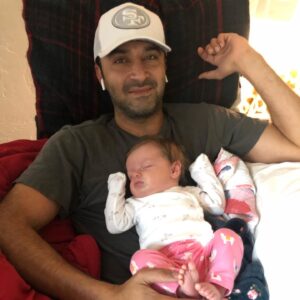 Pej Vahdat Instagram - It was love at first sight ❤️. Welcome my beautiful niece Olivia James Ann Terry. #iminlove