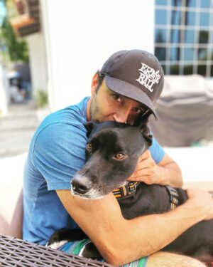 Pej Vahdat Instagram - Join me in supporting @wagsandwalks this #GivingTuesday! Despite unprecedented challenges this year, Wags & Walks has saved more than 800 homeless pups with the help of Lenny's Legacy, founded by Sir Patrick Stewart and Sunny Ozell. Patrick and Sunny have graciously offered to match all donations up to $10,000 in honor of Giving Tuesday to support rescue dogs like my beautiful baby boy Zinny here, especially seniors and those in need of medical care. By giving and sharing today, you can make double the impact for dogs in need. Please visit wagsandwalks.org to learn more about Lenny's Legacy and to make a donation today!