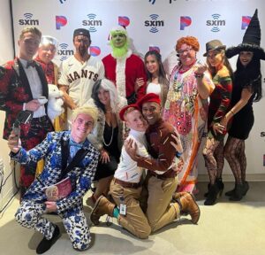 Pej Vahdat Instagram - It’s Jeff Lewis Has Issues Hallowtini airs Tuesday 10/31!!! Im a @sfgiants fan after this last season. On @radioandysxm @siriusxm makeup by my genius friend @sargonjackson #jefflewis #jefflewislive #halloween #siriusxm