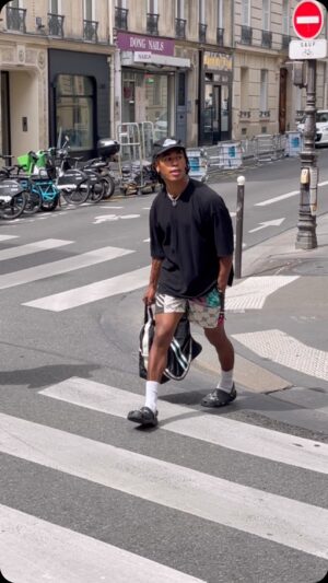 Perris Howard Instagram - super candid street moment in paris