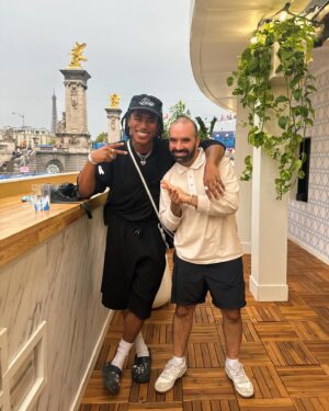 Perris Howard Instagram - perris in paris during the olympics while they’re in paris 2024 featuring perris!!!!