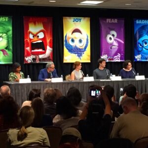 Pete Docter Instagram - Funny people at a press conference.