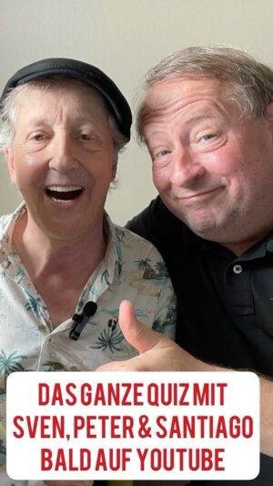 Peter Flechtner Instagram - Demnächst: Peter und Sven zu Gast auf Santiago Ziesmers YouTube Kanal #svenplate #santiagoziesmer #peterflechtner #synchronsprecher @svenplateofficial @santiagoziesmer__official