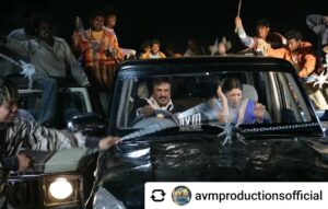 Peter Hein Instagram - Posted @withrepost • @avmproductionsofficial Here's an exclusive pic from the shoot of the drive-in fight sequence in #SivajiTheBoss for you! Superstar @rajinikanth & @peterheinoffl in action!
.
.
#avmproductions