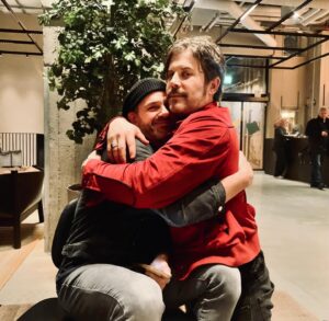 Peter Jöback Instagram - He's one of a kind @edharcourt - he's my producer and my co-songwriter and he's my friend . So proud of you and so proud of what we achieved together with the amazing @kathrynwilliamsuk on my new album ATLAS - tonight it was great to watch you shine on stage at your solo gig at @bliquebynobis in Stockholm and great to perform our "MODERN MAN" with you !