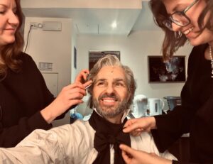 Peter Jöback Instagram - And finally - and most importantly these two women who has made this experience a memory for life - their professionalism their kindness and their sense of humor have made me feel at home and happy through out this run . Have so much respect and love for you . @xlivwilson my amazing dresser and Linda Halpin my wonderful wig and makeup star ! Team Joback/JVJ ! I'm such an "eager beaver"  to see you soon again 😂 ! ❤️❤️❤️❤️ thank you !
