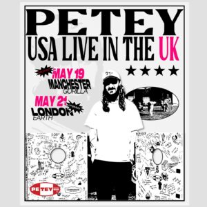 Petey Instagram - Some news: London and Manchester sold out very quickly and I am upgrading the LONDON venue. Tickets are live now so get them while you can! 

Other news: australia tickets are going fast and Melbourne is going to sell out very soon. So get those while you can! Can’t wait! 

Also, second and third US dates are selling out very fast - I will be announcing venue upgrades in certain cities soon! 

Alright that’s it everybody let’s get out there today and get on our grind and work extremely hard before the big weekend. 

Thanks!