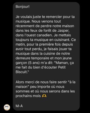 Petit Biscuit Instagram - sincèrement touchant 🙏🏻