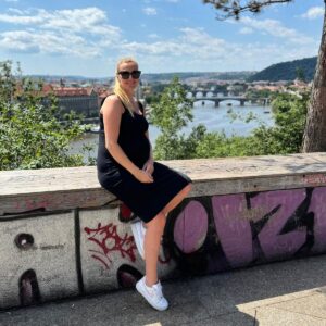 Petra Kvitová Instagram - Caught some sunshine and a beautiful view in Prague. ☀️☺️