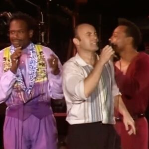 Phil Collins Instagram - "Easy Lover” with Arnold McCuller and Fred White on the Seriously Live Tour 1990 in Berlin 🇩🇪

Considered one of Phil's essential performances, were you lucky enough to attend a show from the "Seriously Live" world tour?