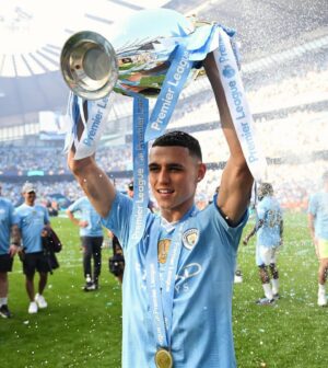 Phil Foden Instagram - Champions again ole ole! 🏆 My club 🩵
