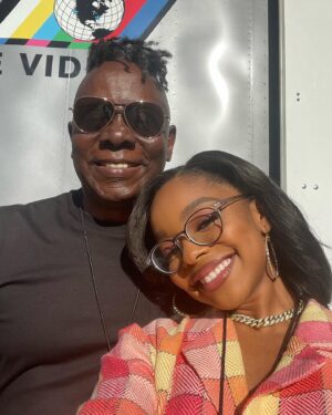 Philip Bailey Instagram - Got a chance to see my beautiful family @marsaimartin today at the #juneteenth celebration 😃