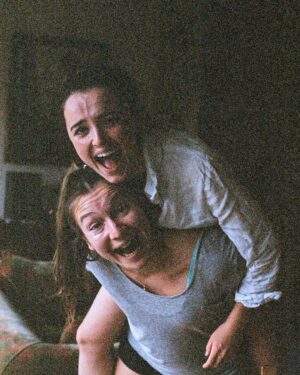 Philippa Northeast Instagram - Two foreheads and a piggy back || Photo by @bec_hitch