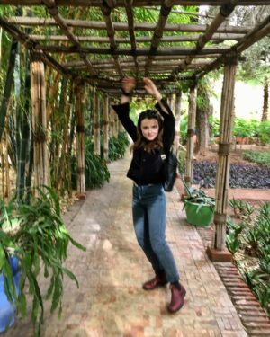 Philippa Northeast Instagram - A  pose || #majorellegardens #marakesh #morocco
