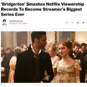 Phoebe Dynevor Instagram - This is utterly insane. I’m SO proud of the incredible team behind this show! And thank you guys for loving it. MADNESS ❤️ @netflix @bridgertonnetflix