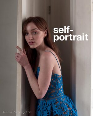 Phoebe Dynevor Instagram - #ad So excited to be a part of @mrselfportrait Autum/ Winter campaign 2021 with this fabulous team 💫 Photographer: #nigelshafran 
Stylist: @_mariechaix_
Make-up: @isamayaffrench
Hair: @garygillhair
Art Direction: @ben.reardon333