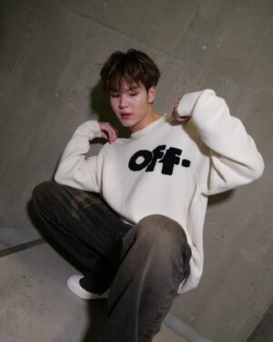 Ping Krittanun Aunchananun Instagram - 🤍 @off____white #OffWhite #OffWhiteBangkok #OffWhiteCommunity