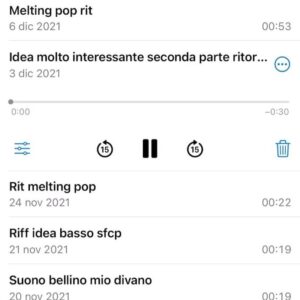 Pinguini Tattici Nucleari Instagram - Oggi Ricordi è diventata quinto disco di platino. Queste sono due note vocali in cui accennavo timidamente, per la prima volta, strofa e ritornello, senza sapere cosa ne avrei fatto. Poi ho cambiato, rivisto, riscritto, modificato e (penso) migliorato. Però tutto parte da qui ed è sempre bello ogni tanto tornare indietro a queste note, anni dopo. Ti fa capire quanti giri fanno le canzoni. Grazie ❤️